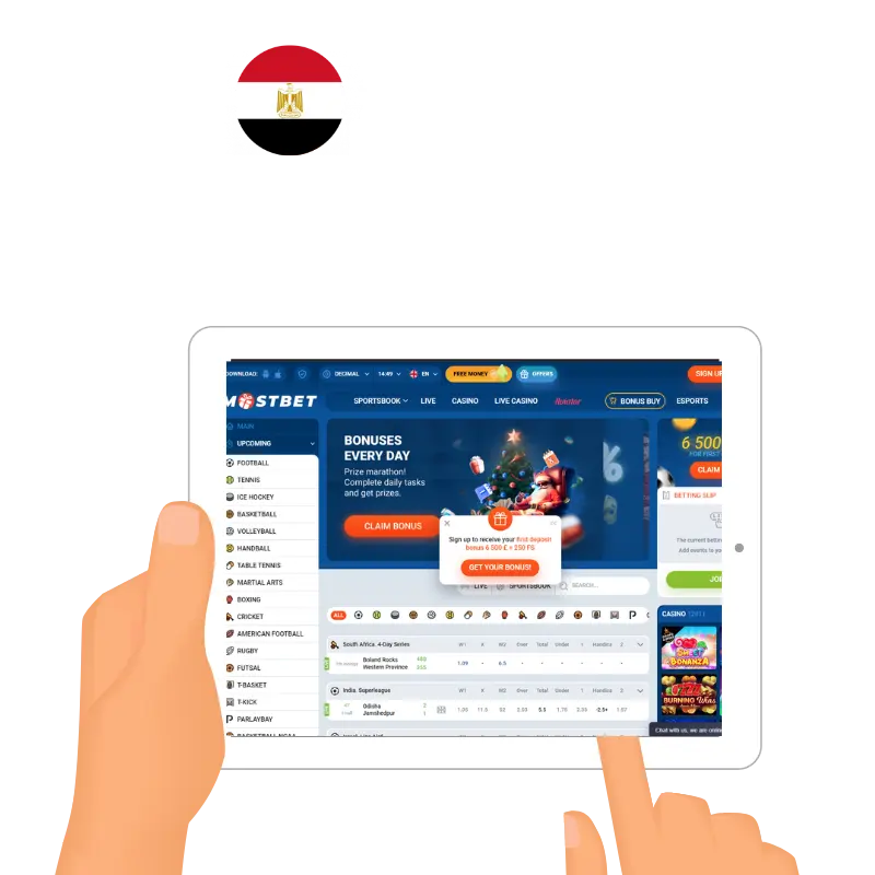Mostbet for tablets